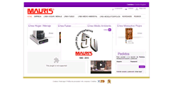 Desktop Screenshot of maurisexclusivas.com